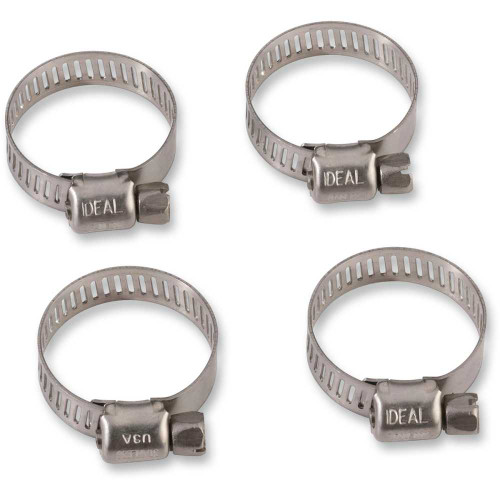 MOOSE RACING 1146416 Moose Racing Clamp Hose - Stainless Steel - 13-38 Mm - 4-Pack 114-6416