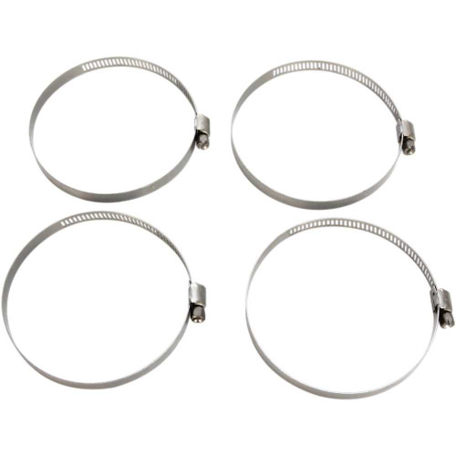 MOOSE RACING 1146444 Moose Racing Clamp Hose - Stainless Steel - 58-83 Mm - 4-Pack 114-6444