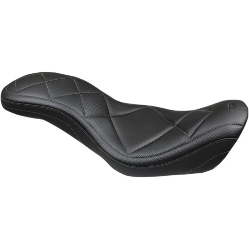 Mustang Super Tripper Seat - Carbon - Dyna 75229