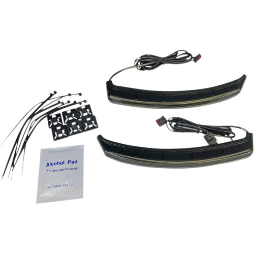 CUSTOM DYNAMICS CDINDBAGINTS Custom Dynamics Saddlebag Lights - Smoke Cd-Indbag-Int-S