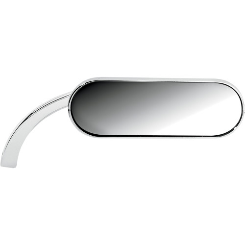 Arlen Ness Mirror - Micro - Mini - Side View - Oval - Chrome - Right 13-407