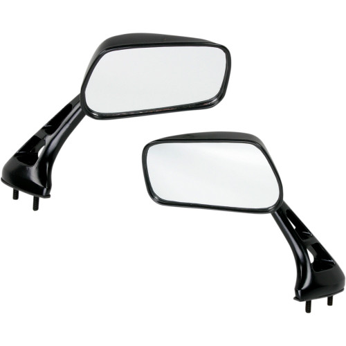 Emgo Mirror Set - Mini - Black 20-69760