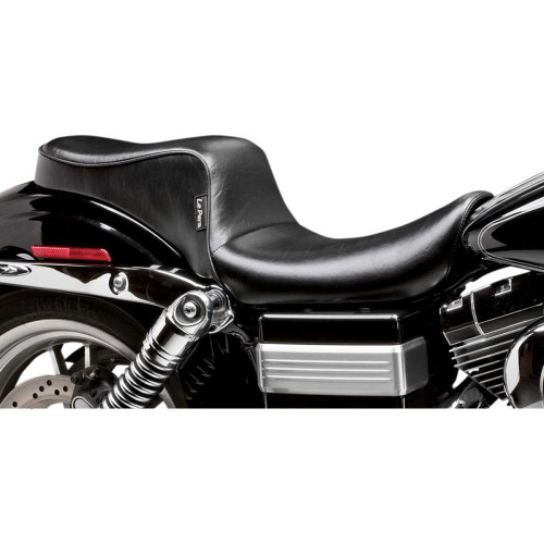 LE PERA LF023 Le Pera Cherokee Seat - Smooth - Black - Wide Glide '04-'05 Lf-023