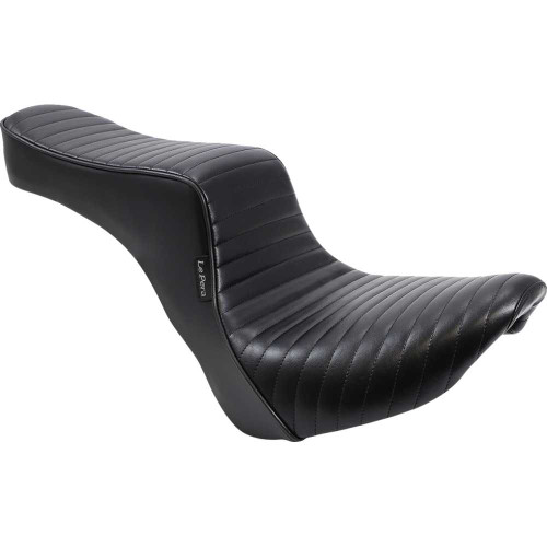 LE PERA LY020PT Le Pera Cherokee Seat - Pleated - Black - Fx/Fl '18-'23 Ly-020Pt