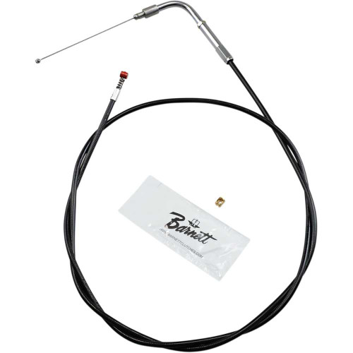 BARNETT 1.01E+11 Barnett Black Vinyl Idle Cable - +6" 101-30-40009-06