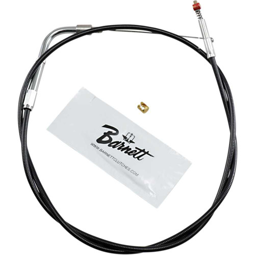 BARNETT 1.01E+11 Barnett Black Vinyl Idle Cable - +6" 101-30-40012-06