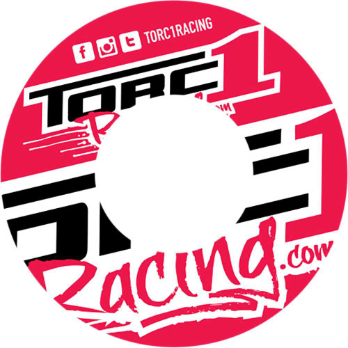 TORC1 81120501 Torc1 Grip Donuts - Orange/White 8112-0501