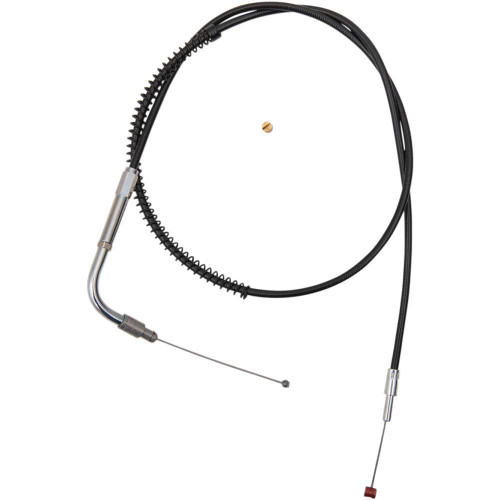 BARNETT 1.01E+11 Barnett Black Vinyl Throttle Cable - +3" 101-30-30025-03