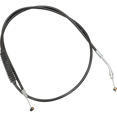 Barnett Black Vinyl Clutch Cable - +6" - Indian 101-40-10004-06