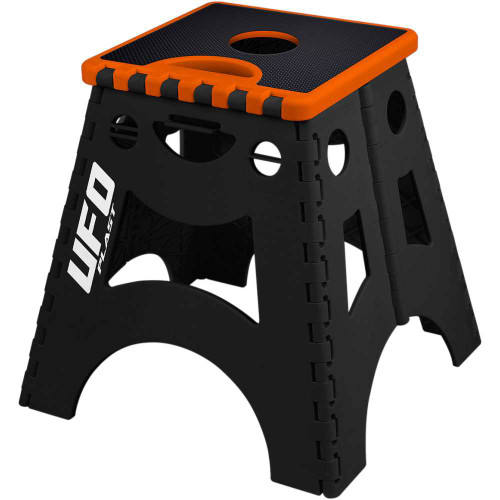 UFO AC02428F Ufo Bike Stand - Folding - Black/Orange Ac02428F