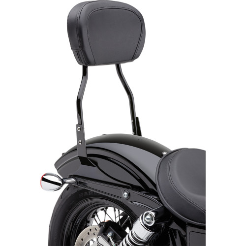 Cobra Round Sissy Bar - Short - Black - Sportster 602-1253B