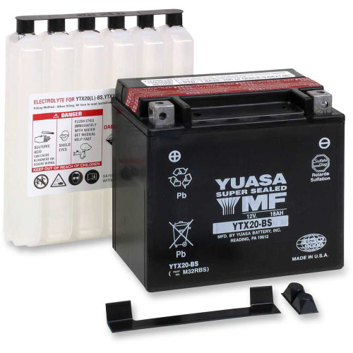 YUASA YUAM32RBS Yuasa Agm Battery - Ytx-20Bs - .93 L Yuam32Rbs