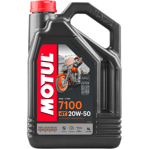 Motul 7100 4T Synthetic Oil - 20W-50 - 4L 104104
