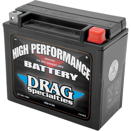DRAG SPECIALTIES 2113-0012 Drag Specialties High Performance Battery - Ytx20Hl