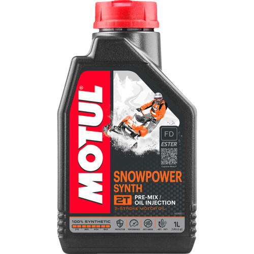 Motul Oil Snowpower 2T Synth Oil - 1L 108209