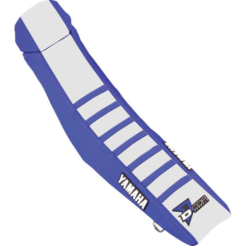 D'COR VISUALS 3050466 D'Cor Visuals Seat Cover - Blue/White - Yz250F/450F '14-'18 30-50-466