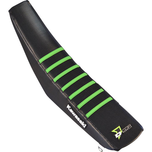 D'Cor Visuals Seat Cover - Black/Green - Kx '03-'08 30-20-126 D'Cor Visuals Seat Cover - Black/Green - Kx '03-'08 30-20-126