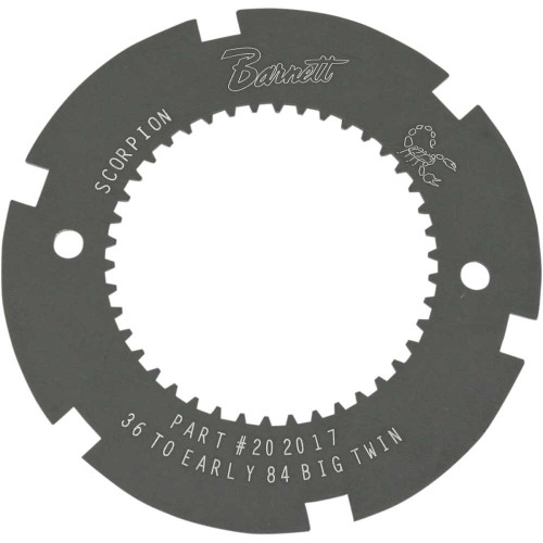 BARNETT 6383080036 Barnett Lock Plate - Clutch Basket - Scorpion - '36-'84 Harley-Davidson 638-30-80036