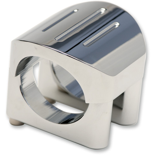 Dakota Digital Chrome Clamp Mount - For 1.25" T-Bar/Riser Handlebar Bkt-5004