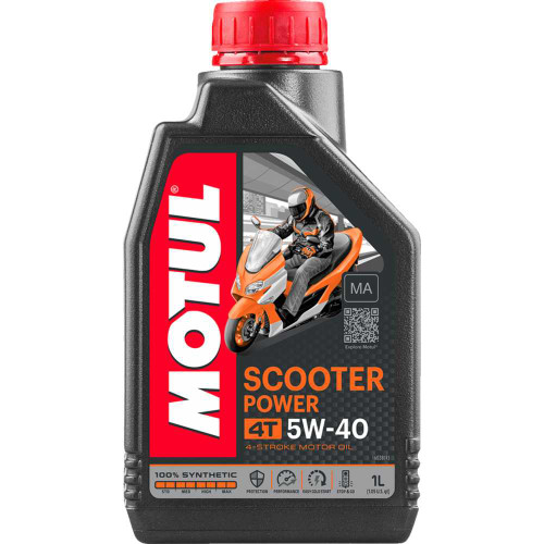 MOTUL 105958 Motul Scooter Power 4T Oil - 5W-40 - 1L 105958