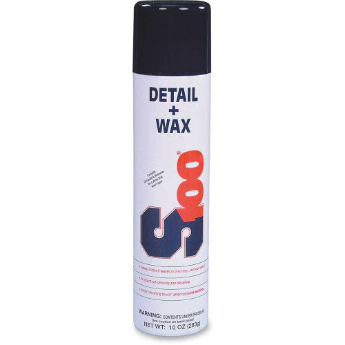 S100 18400A S100 Detail & Wax - 10 Oz. Net Wt. - Aerosol 18400A