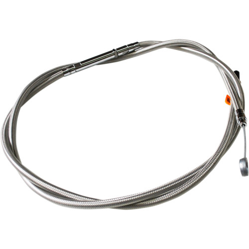 La Choppers Stainless Steel Braided Clutch Cable For Indian Scout - 15" - 17" La-8400C16 La Choppers Stainless Steel Braided Clutch Cable For Indian Scout - 15" - 17" La-8400C16