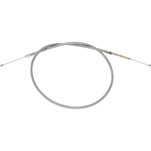 Barnett High-Efficiency Stainless Steel Clutch Cable For Harley-Davidson - +6" 102-30-10015+6