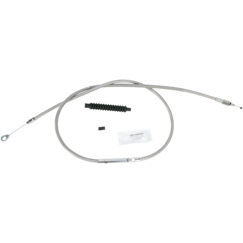 Barnett High-Efficiency Stainless Steel Clutch Cable For Harley-Davidson - +6" 102-30-10032-06