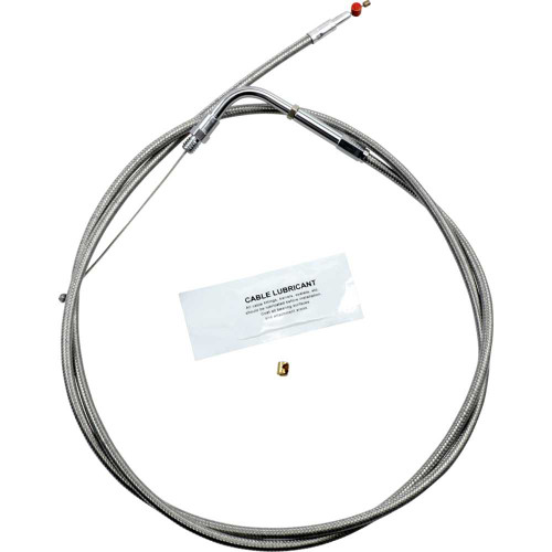 BARNETT 102000000000 Barnett Stainless Steel Throttle Cable - +12" 102-30-30008-12