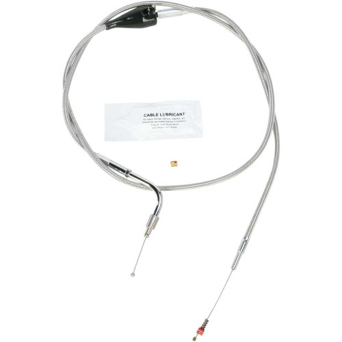 BARNETT 10230410028 Barnett Stainless Steel Idle Cable - Cruise - +8" 102-30-41002-8