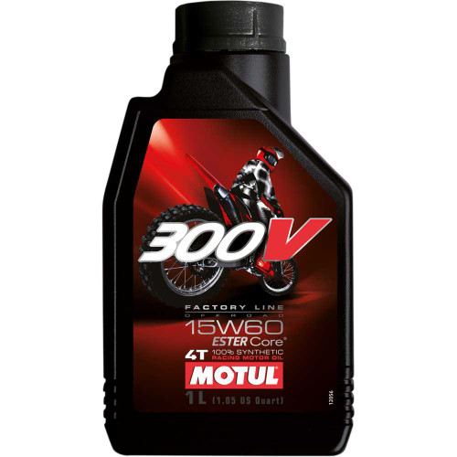 MOTUL 104137 Motul 300V Offroad Synthetic Oil - 15W-60 - 1L 104137