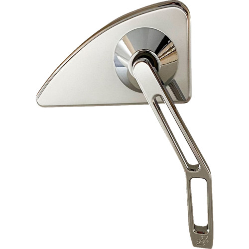 Pro-One Perf.Mfg. Mirror - Mini W/V2 Cut-Out Stem - Chrome - Right 102130