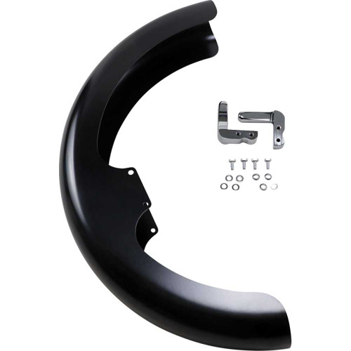 KLOCK WERKS KWF030016 Klock Werks Wrapper Fender Kit - W/ Chrome Blocks - Steel - 19" Kwf-03-0016