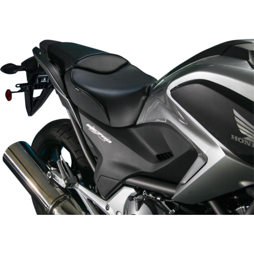 Sargent World Sport Performance Seat - Black - Carbon Fx - With Rear Seat Cover - Honda '12-'20 Wsp-632-19