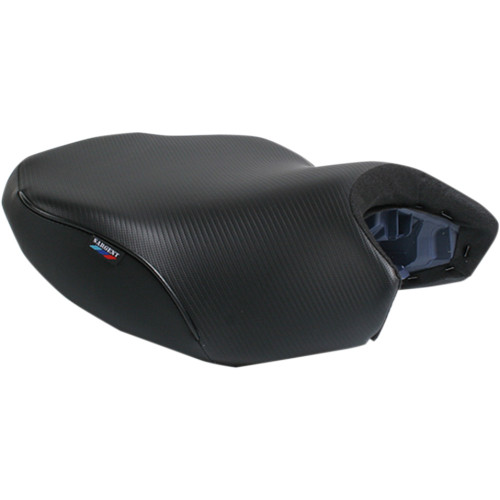 Sargent World Sport Performance Seat - Black - Carbon Fx - Regular Front - Bmw R1200 '13-'19 Ws-620F-19