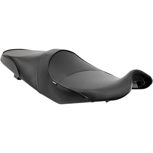SARGENT WS57119 Sargent World Sport Performance Seat - Black - Carbon Fx - Low - Concours '08-'22 Ws-571-19