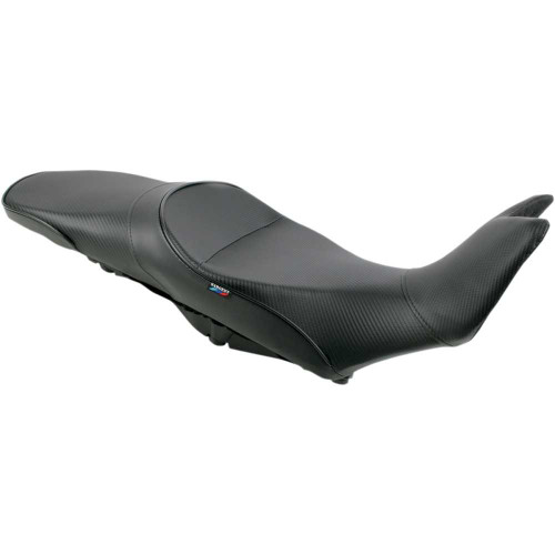SARGENT WS60219 Sargent World Sport Performance Seat - Black - Carbon Fx -F650/800 '08-'18 Ws-602-19