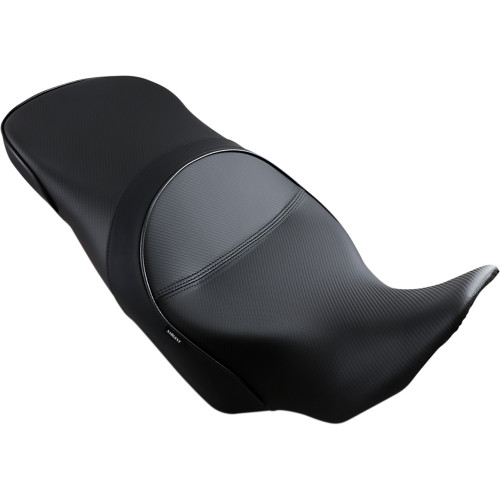 Sargent World Sport Performance Seat - Black - Carbon Fx - Low - V-Strom 1000 '14-'19 Ws-635-19