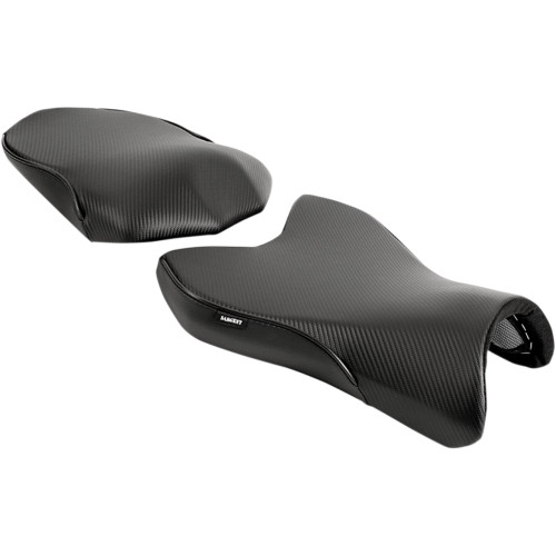 Sargent World Sport Performance Seat - Black - Carbon Fx - Fz1 '06-'15 Ws-562-19