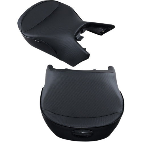 Sargent World Sport Performance Seat - Black - Carbon Fx - Fjr1300 '03-'05 Ws-542-19