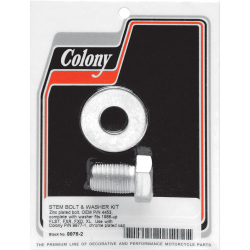 Colony Bolt Stem & Washer Kit 9976-2