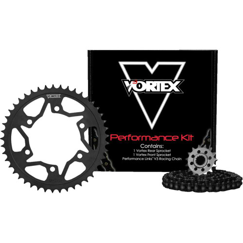 VORTEX CK6421 Vortex Chain Kit - Black - Suzuki - Gsx-R 1000 Ck6421
