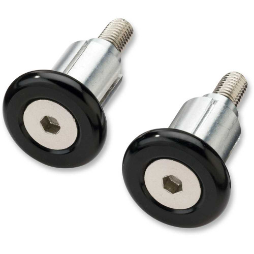 MOOSE RACING 1BEC0661PBPM Moose Racing Bar End - Black 1Bec0661-Pbpm