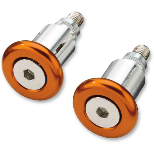 MOOSE RACING 1BEC0661PVPM Moose Racing Bar End - Orange 1Bec0661-Pvpm