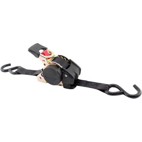 ERICKSON 34415 Erickson Retractable Ratchet Tie-Downs - 10' - Black 34415