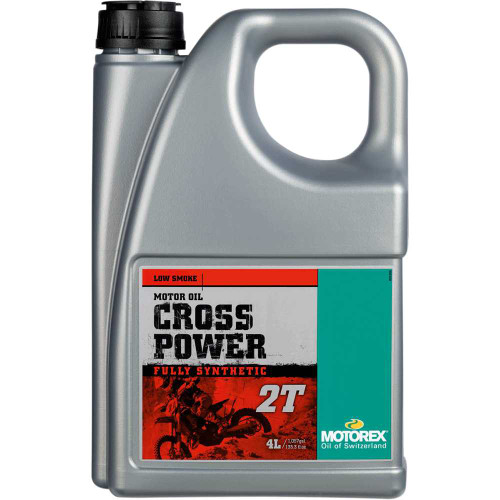 MOTOREX 303359 Motorex Cross Power Synthetic 2T Oil - 4L 303359