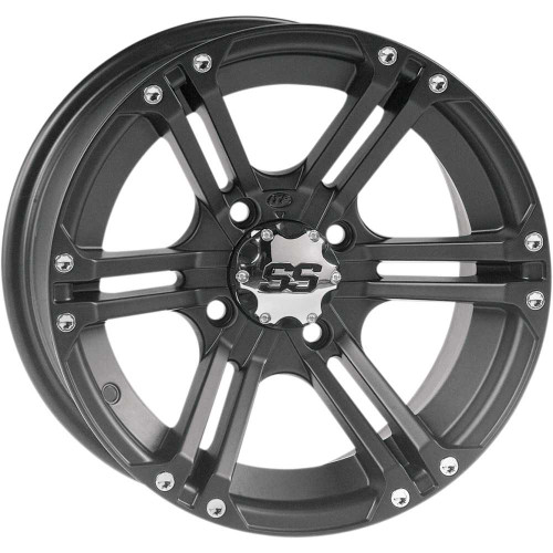 ITP 1428382536B Itp Wheel - Ss212 - Front - Black - 14X6 - 4/137 - 4+2 1428382536B