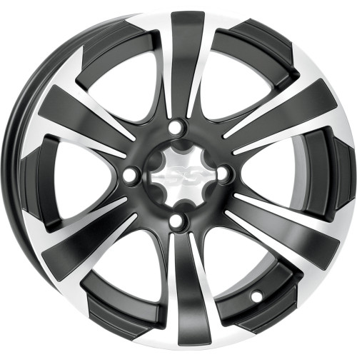 Itp Wheel - Ss312 - Front - Black Machined - 14X6 - 4/137 - 4+2 1428452536B