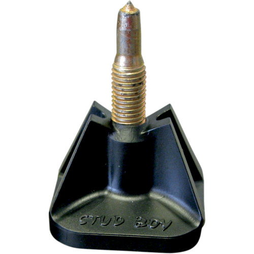 Stud Boy Single Backer Plates - Black - 24 Pack 2513-P1-Blk
