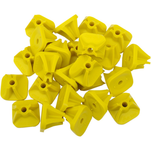 Stud Boy Single Backer Plates - Hi-Viz Yellow - 24 Pack 2513-P1-Hvy